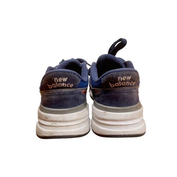 New Balance 997R Sneakers Blue/Red Boys Size 2.5 - Picture 4 of 8